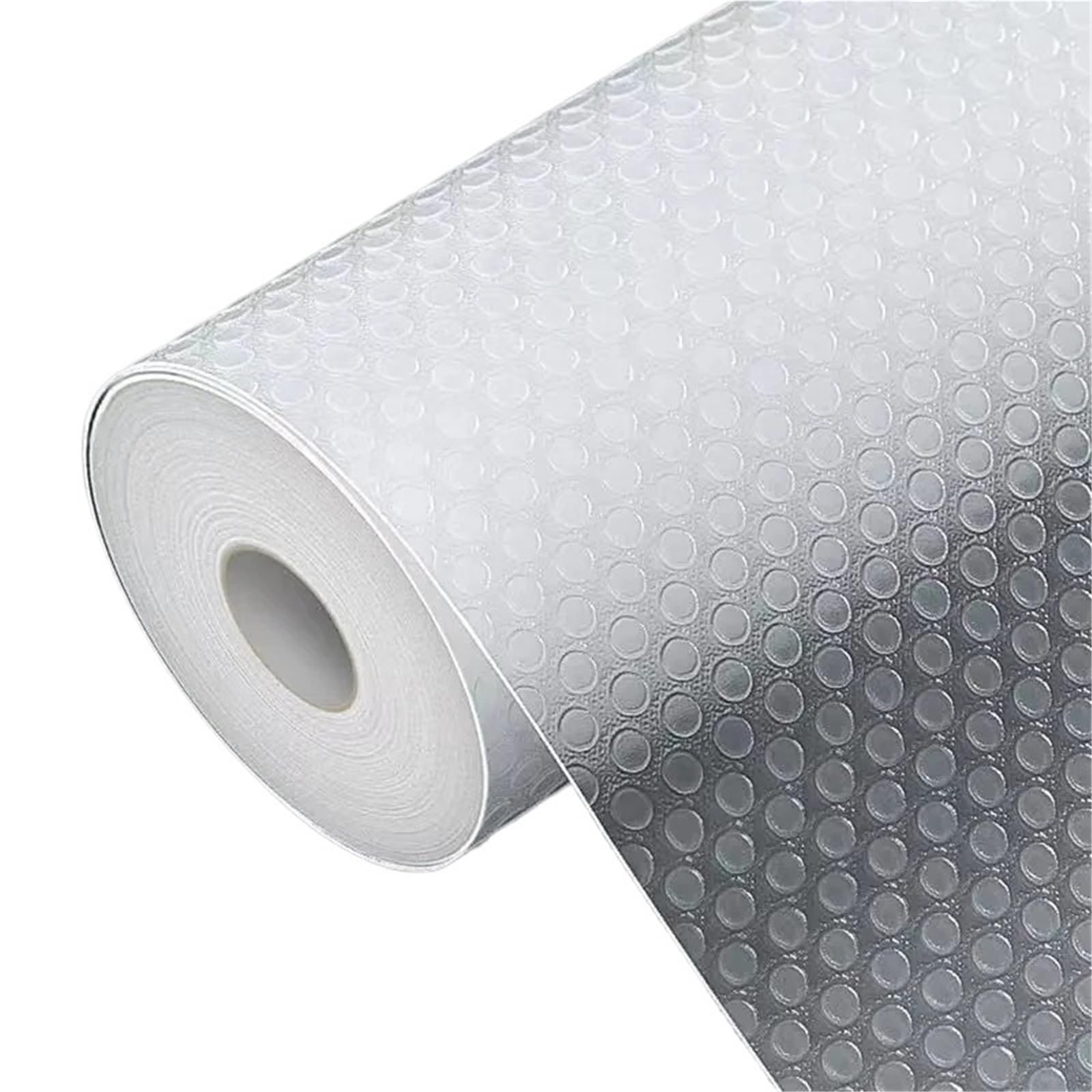 DCUIPG 2pcs Kitchen Cabinet Liner Eva Waterproof Refrigerator Mat Placemat Non-Sticky Easy To Clean Drawer for Drawers(White 2,300X50Cm)