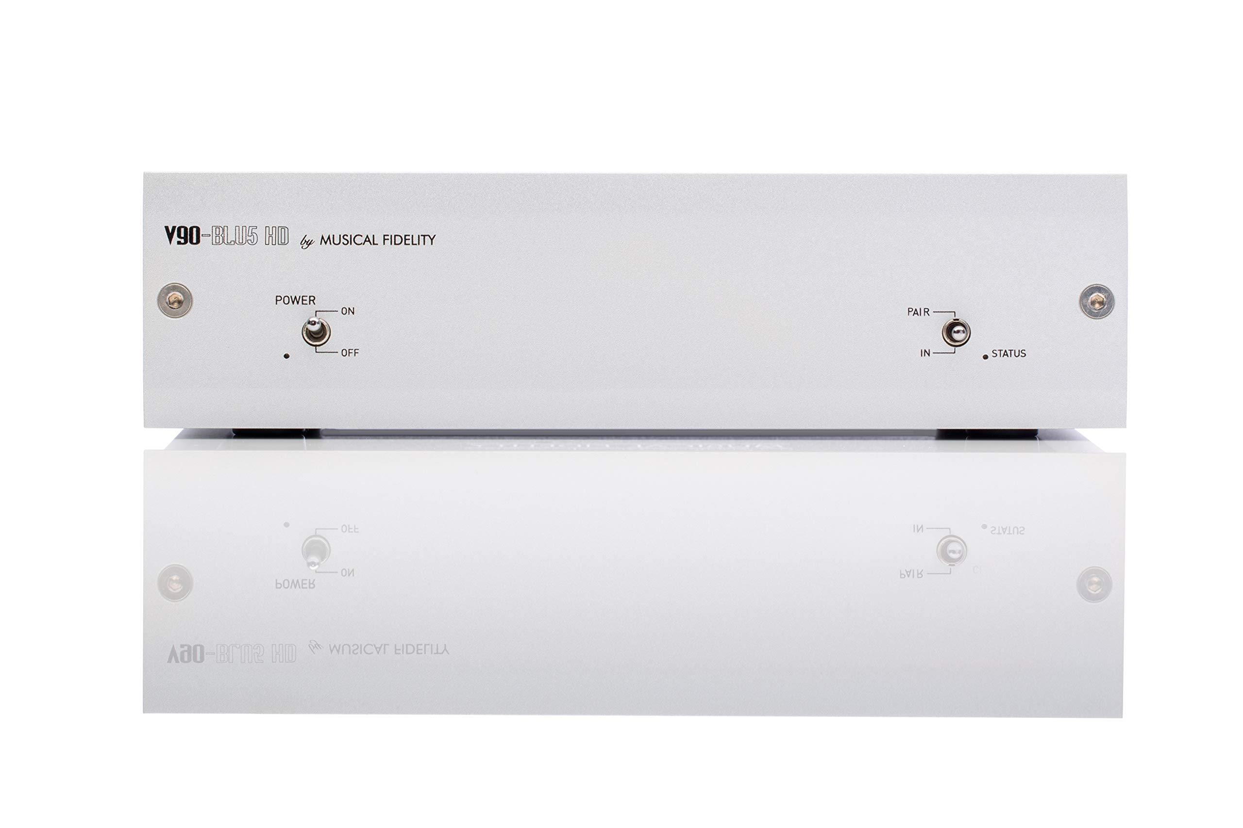 Musical Fidelity V90-BLU5 HD, High Definition Bluetooth v5.0 Empfänger und Flexibler Input Extender (Silber)