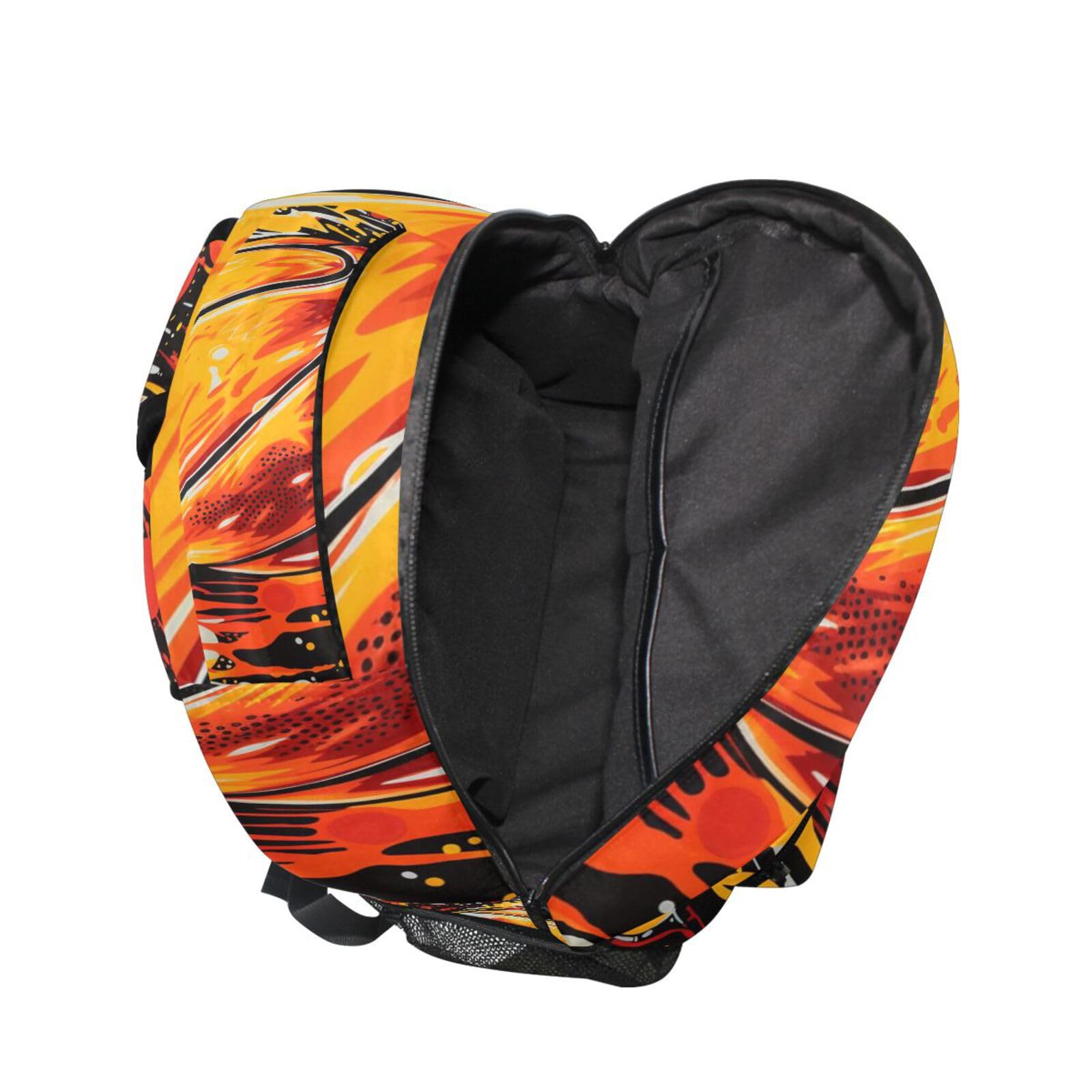 Focoso Basket Spinning Artistico Zaino per Bambini Studente Scolastico Zaino da Bookbag Borsa Del Libro per Viaggio Teenager Ragazze Ragazzi Capretto