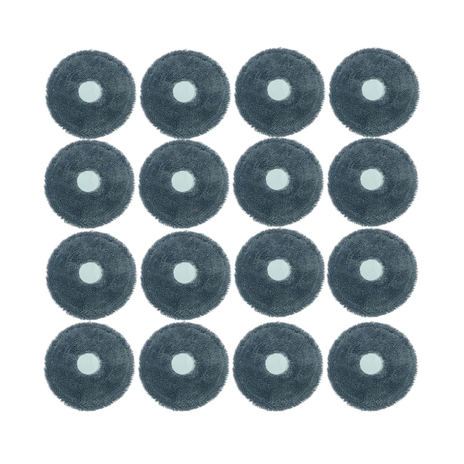 KRHZYPLAE Robotic Vacuum Cleaner Washable Mop Cloth Rags Parts Mop Pads Stent Replacement Accessories,Compatible For Xiaomi,Omni Robot X10+(Set2)