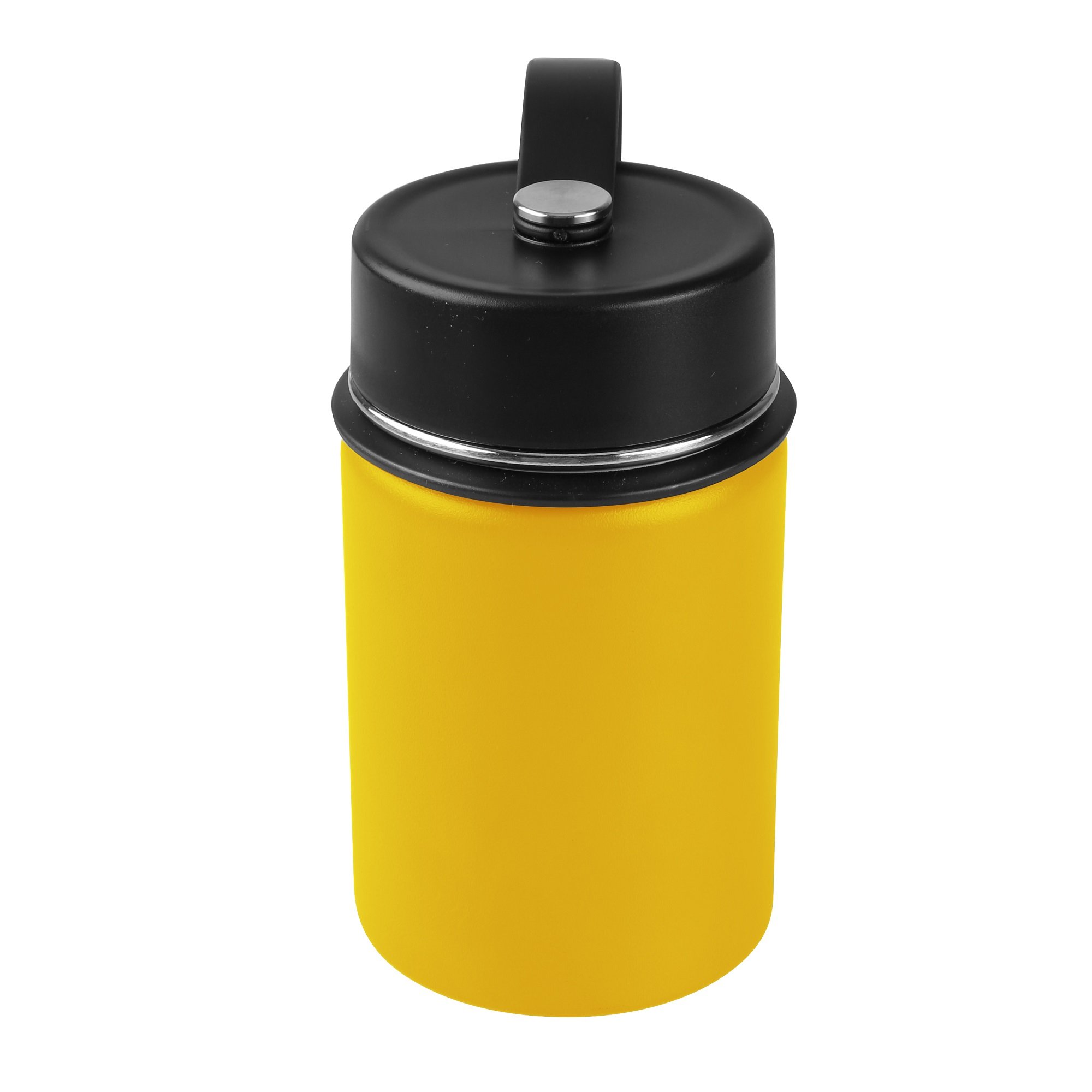 Tahoe Trails 12 oz Double Wall Vacuum Insulated Stainless Steel Water Bottle, Cyber Yellow