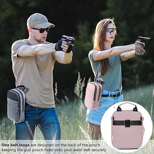 Miniatura 6 de Estuche de pistola suave, Bolsa de pistola CCW, Bolsa de pistola cruzada, Bolsa de pistola de transporte oculto, Bolsa de pistola táctica pequeña,