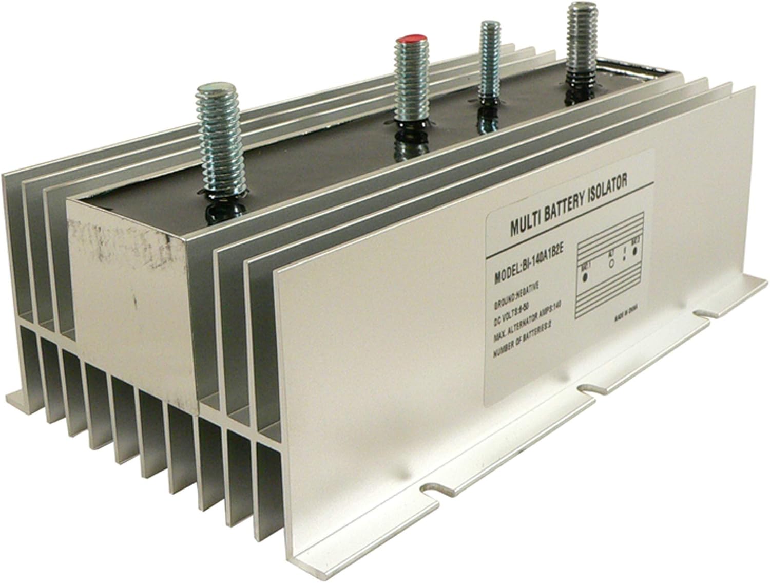 DB Electrical BSL0012 Multi 2 Battery Isolator 140 Amp With Exciter Compatible With/Replacement For EMS, Marine, Stereo