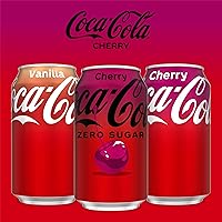 Vista 8 de Coca-Cola Cherry Zero Soda, 12 onzas líquidas (paquete de 12)