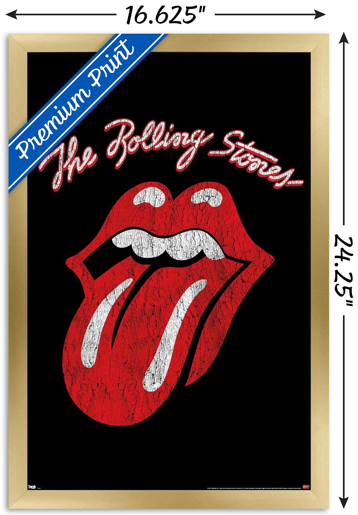 Amazon.com: Trends International Rolling Stones - Classic Logo