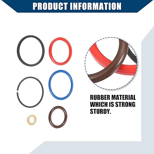 Miniatura 6 de XC3Z-9229-ABKit de juntas tóricas para inyector de combustible para Ford F-250 1993-1996 para Ford F-350 1993-1997  Anillo de sello de inyector de