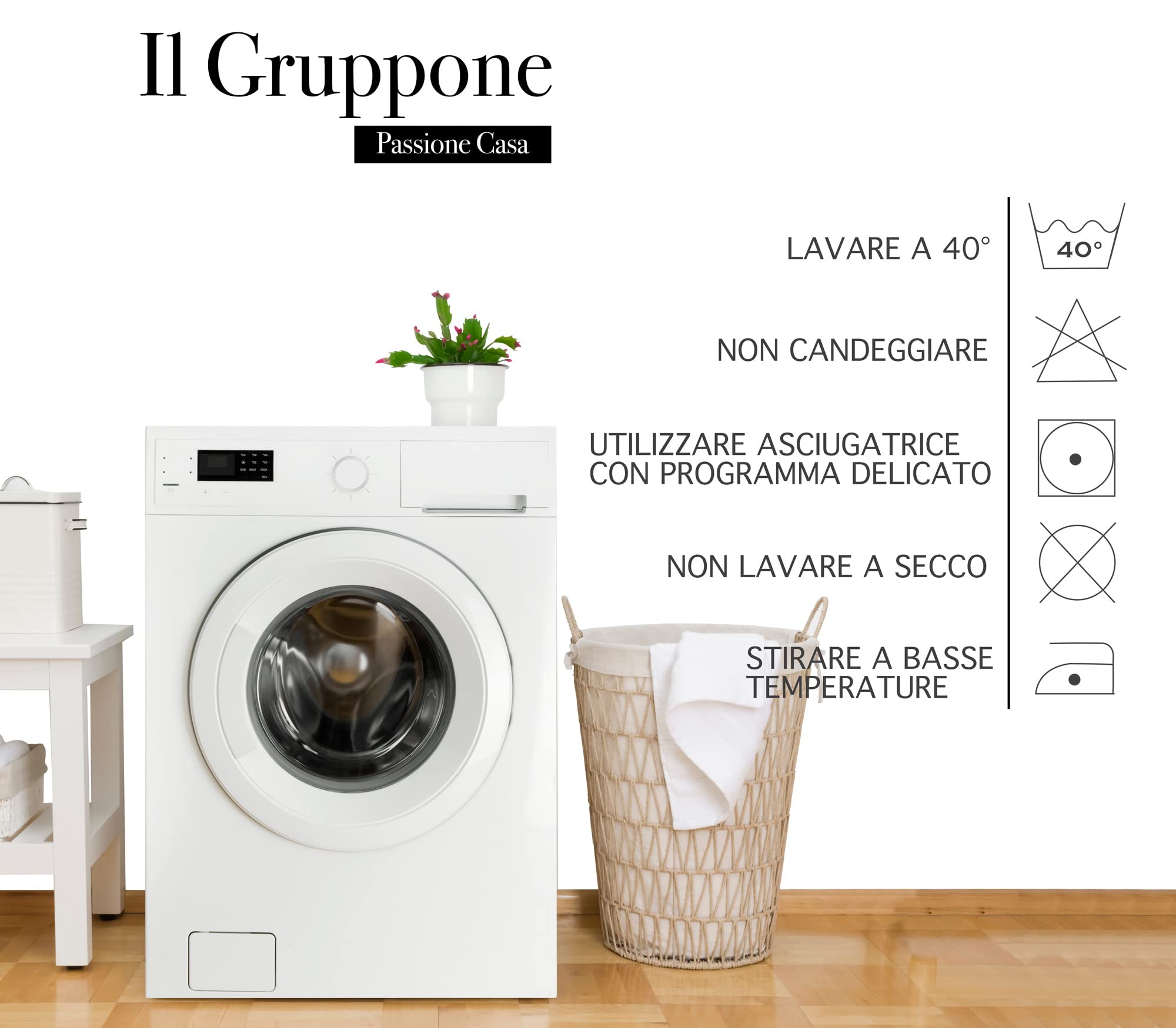 IlGruppone Copriletto Estivo Made in Italy 100% Cotone Coperta Leggera Piquet Singolo Matrimoniale Piazza e Mezza - Geometrico Blu - 2 Piazze