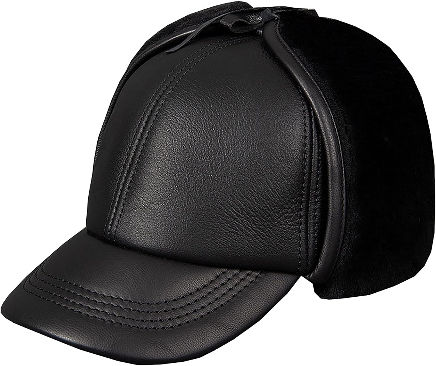 Winter Bomber Hat Russian Ushanka Hat with Earflap Keep Warm Trooper Trapper Hat Waterproof for Ski Skating Cycling
