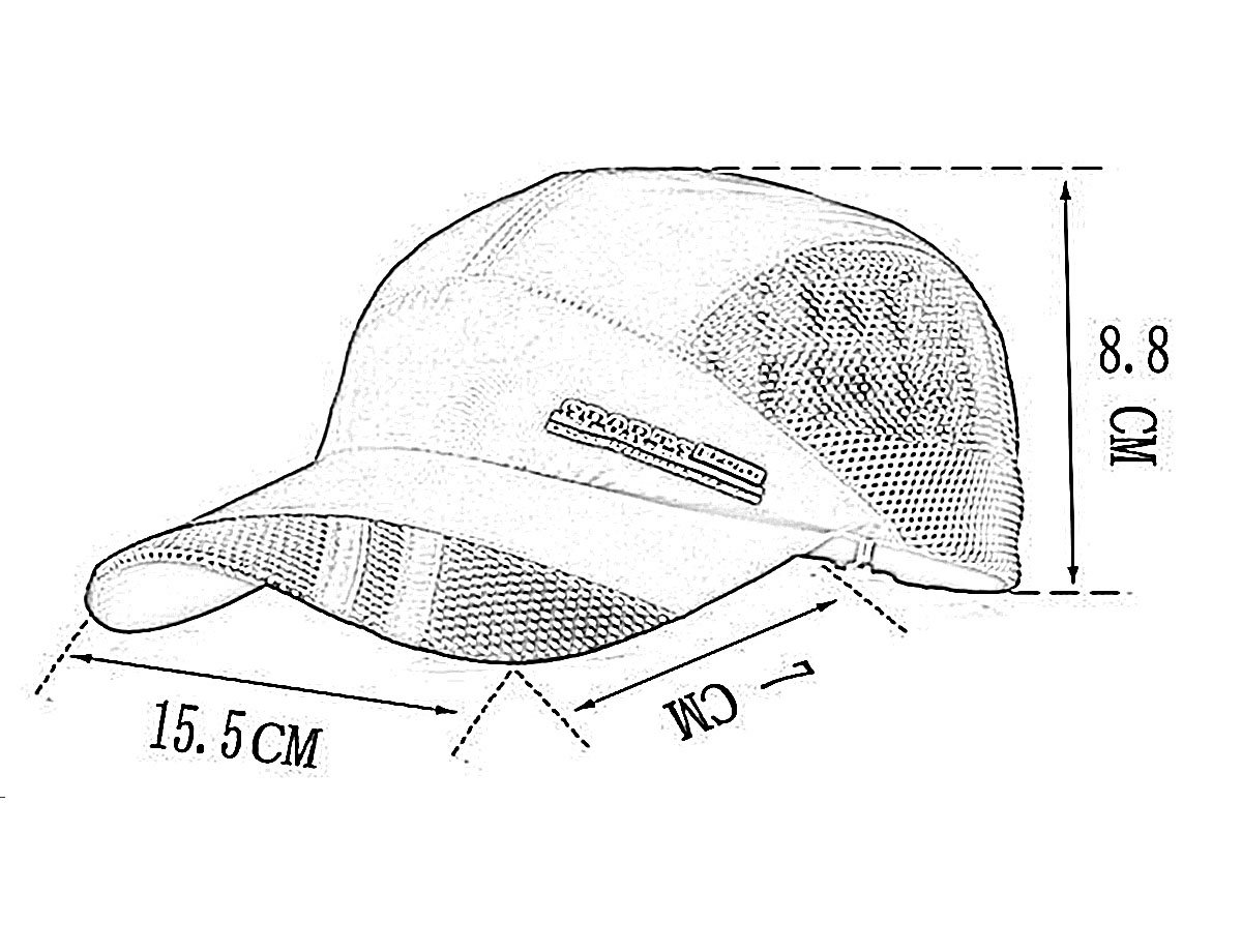 FEOYA Casquette Ultra Légère Réglable Chapeau de Soleil Golf Chapeau D'été Chapeau de Sport Unisexe