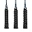 Senston Tennis Overgrip Anti-Slip Badminton/Pickleball Racquet Racket Grip Tape 3 Pack, Black