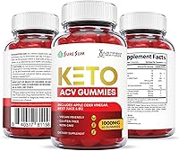 Vista 6 de Justified Laboratories Gomitas Sure Slim Keto ACV de 1000 mg con jugo de granada y remolacha en polvo B12 60 gomitas
