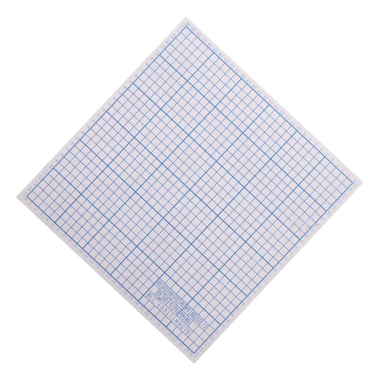 Tappetino di ricambio per griglia di taglio in PVC ad alta durezza per macchina da taglio, per trapuntatura precisa di tessuti, 32x32x0,6 cm/12,6x12,6x0,2"