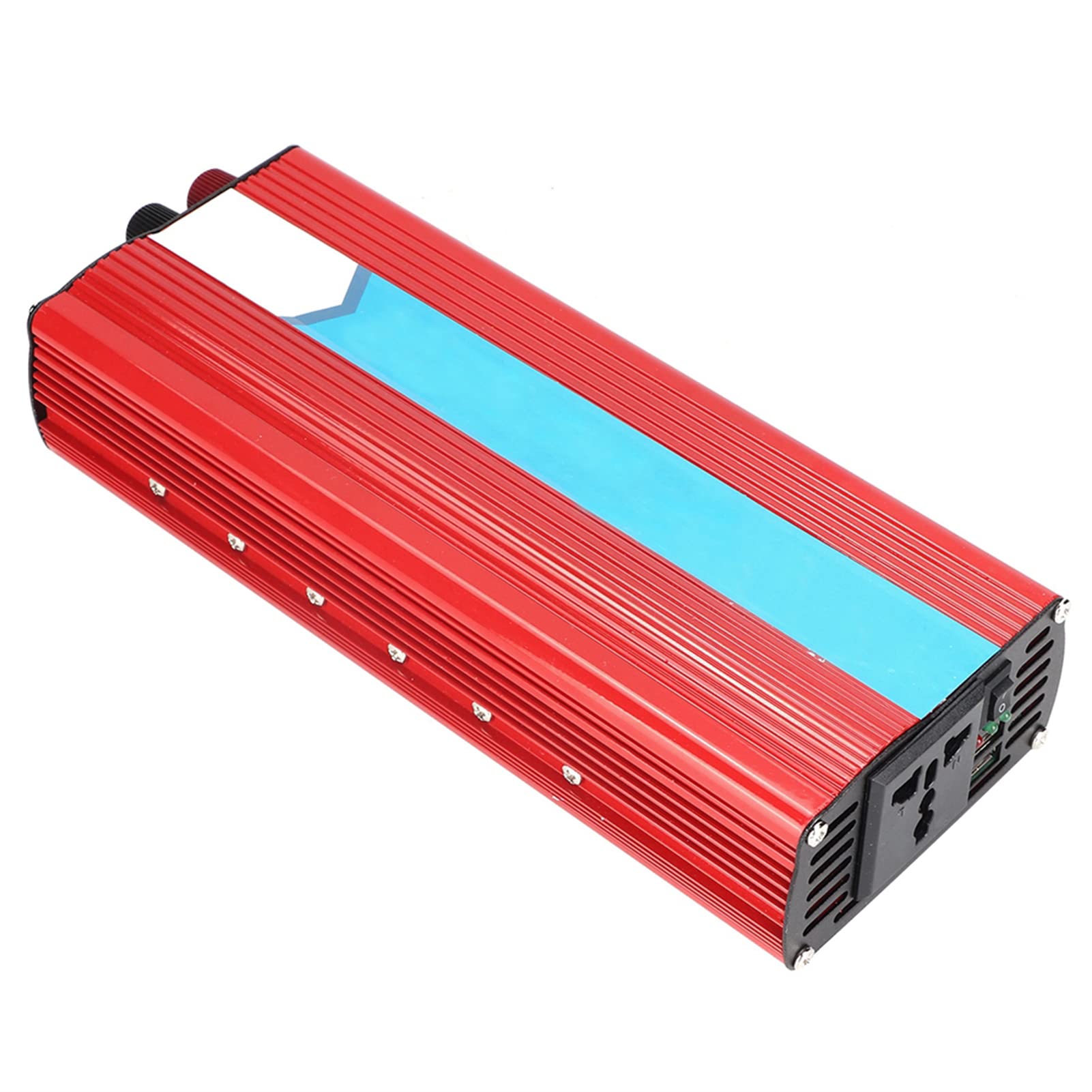 Pongnas Auto-Solarenergie, 3000 W, Wechselrichter, Photovoltaik-Stromrichter, 12 V auf 220 V, für den Strombedarf Unterwegs