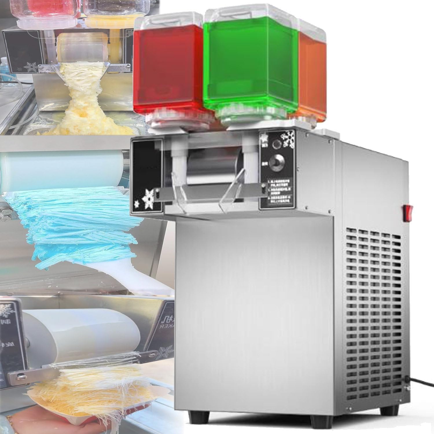Home/Commercial Shaved Ice Machine,Snowflake Ice Machine,Electric Ice Crush Machine,Ice Cream Refrigeration Equipment