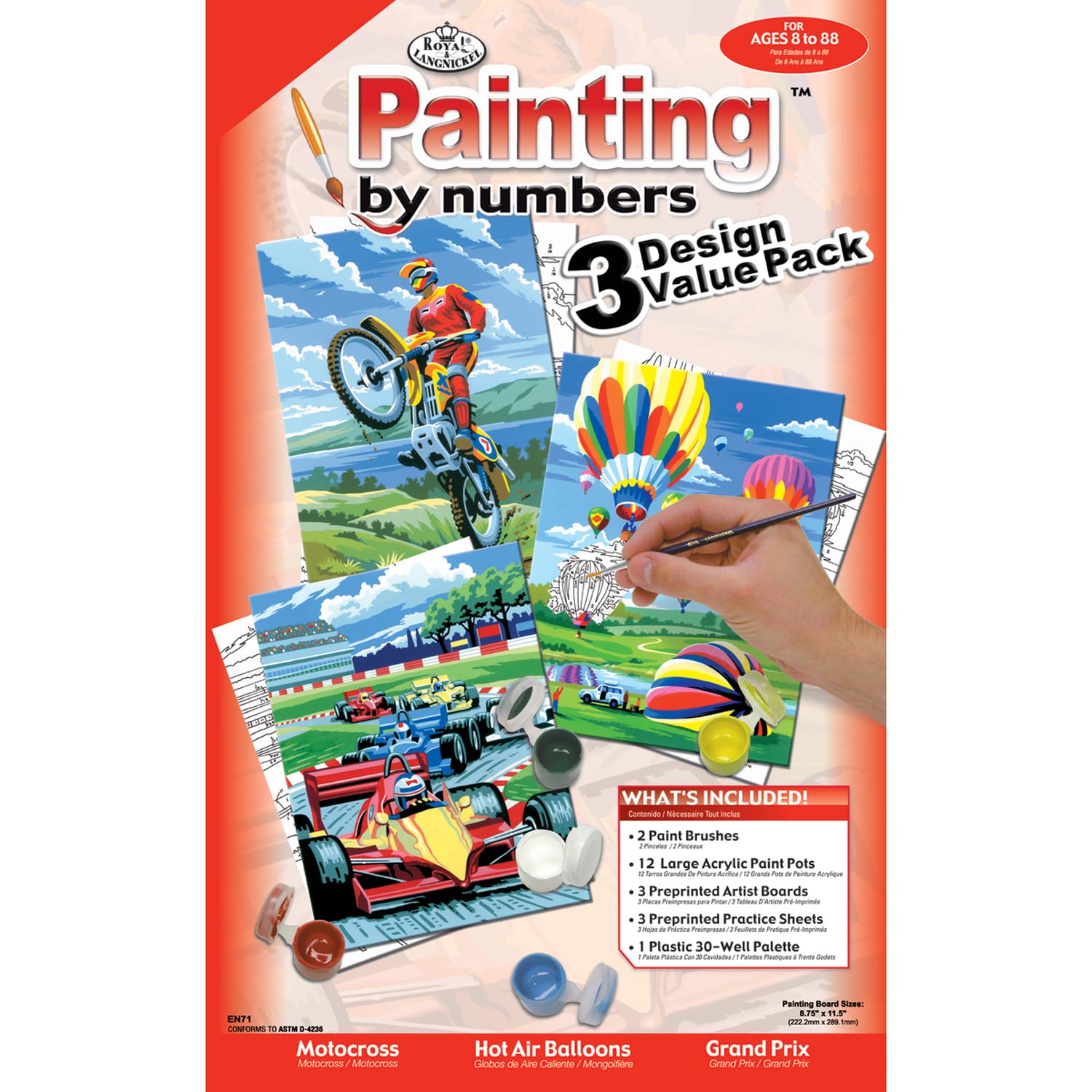Royal & Langnickel Mis Primeros Búhos Pintar Por Números