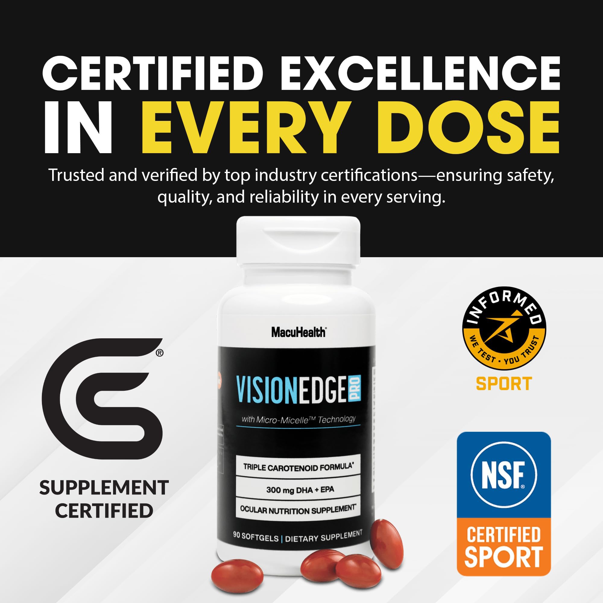 Vision Edge PRO Eye Supplement for Athletes - Formula with Lutein — Amazon image 7