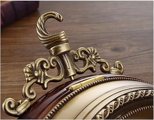 Miniatura 7 de Wall Clock Double Sided Clock Double Sided Quartz Wall Clock Simple Copper Art Wall Clock Creative Reloj Pared Decorativo Home Decoration-Style2-20