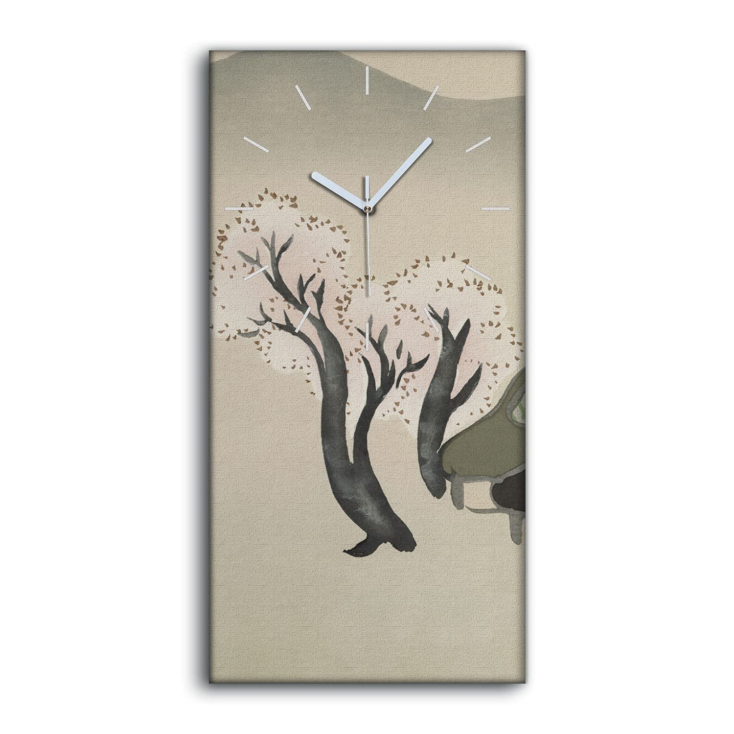 Horloge sur Toile art mural de qualité supérieure style abstrait
