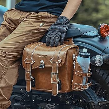 Amazon | 新型 バイク サイドバッグ 16L 大容量 バイク用 サドル