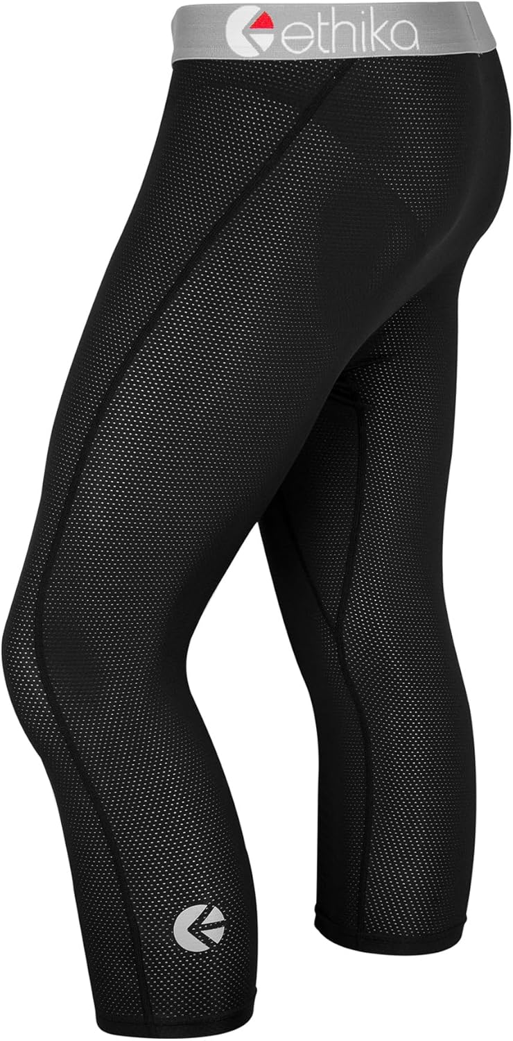 Ethika Men's Micromesh 3/4 Tight | Black