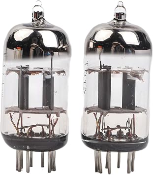 Vacuum Tube Pair Replacement ECC82 12AU7 for HiFi Preamplifier DIY Audio Projects Low Noise Glass Shell