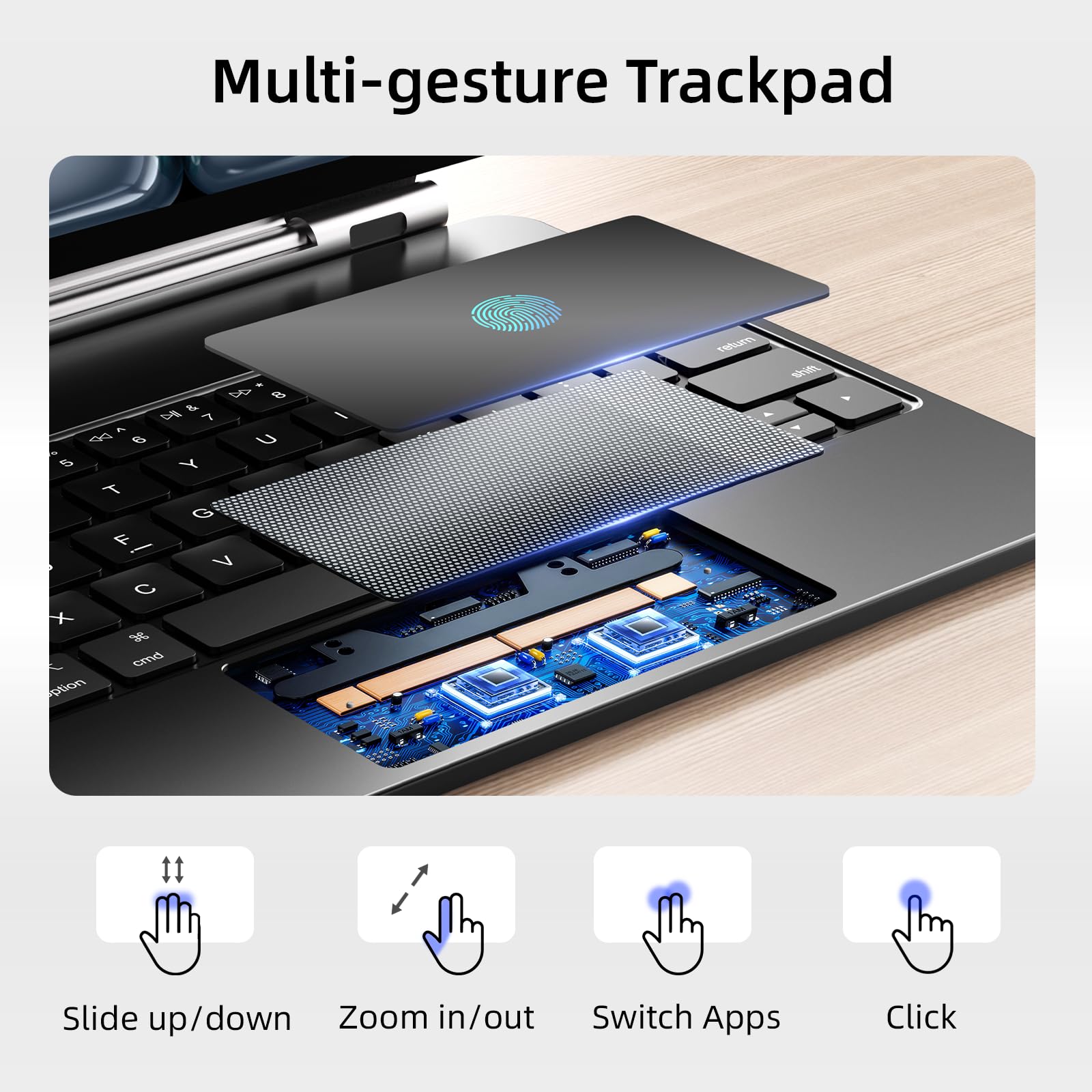 Amazon.co.jp: CSZZACME キーボードケース iPad Air 11インチ M2 2024