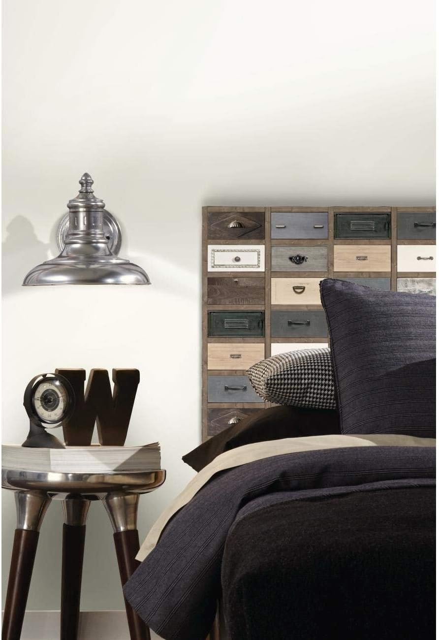 RoomMates RMK11190RL Drawer Peel and Stick Wallpaper