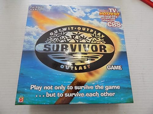 Survivor Outwit Outlast Game by Mattel