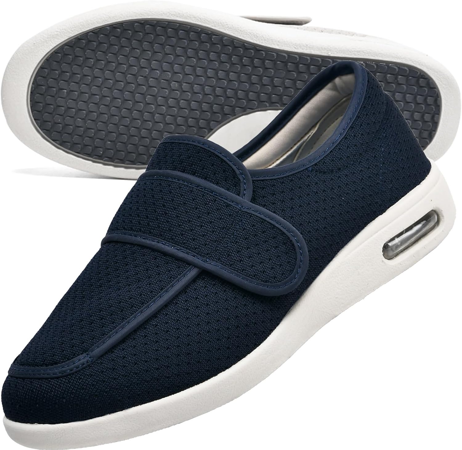 Chaussures Orthopédiques Möge – Pieds Gonflés, Diabète – Fermeture Ajustable, Semelle Intérieure Mémoire De Forme – Homme – Extra Large