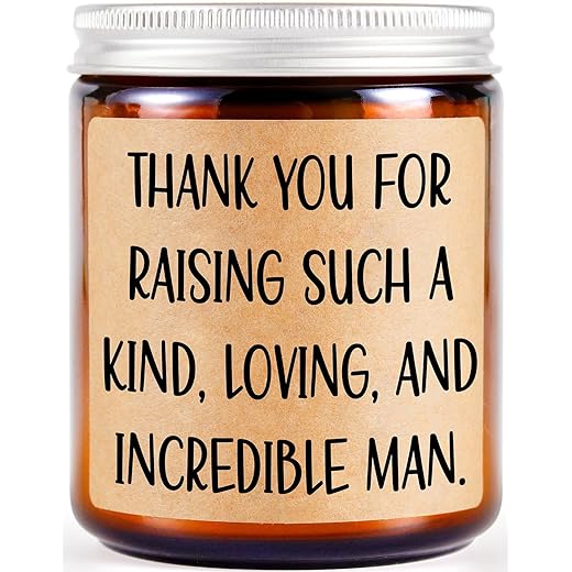 Gifts for Mother in Law Gifts from Daughter in Law - Mother in Law Christmas Gifts, Mother of the Groom Gifts, Best Future Mother in Law Birthday Gifts Christmas, Lavender Scented Candles, Soy Candles