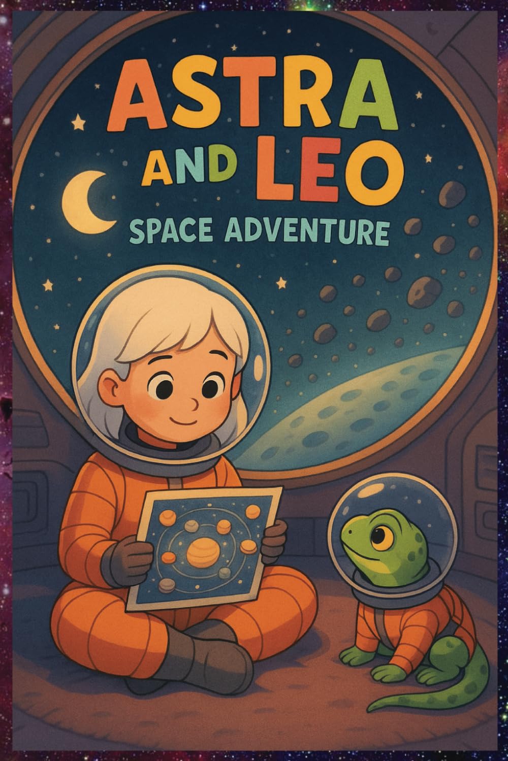 Astra and Leo: A Space Adventure – Story & Coloring Book: Space Adventure Coloring and Activity Book for Kids: Space Adventures. A Colorful Journey
