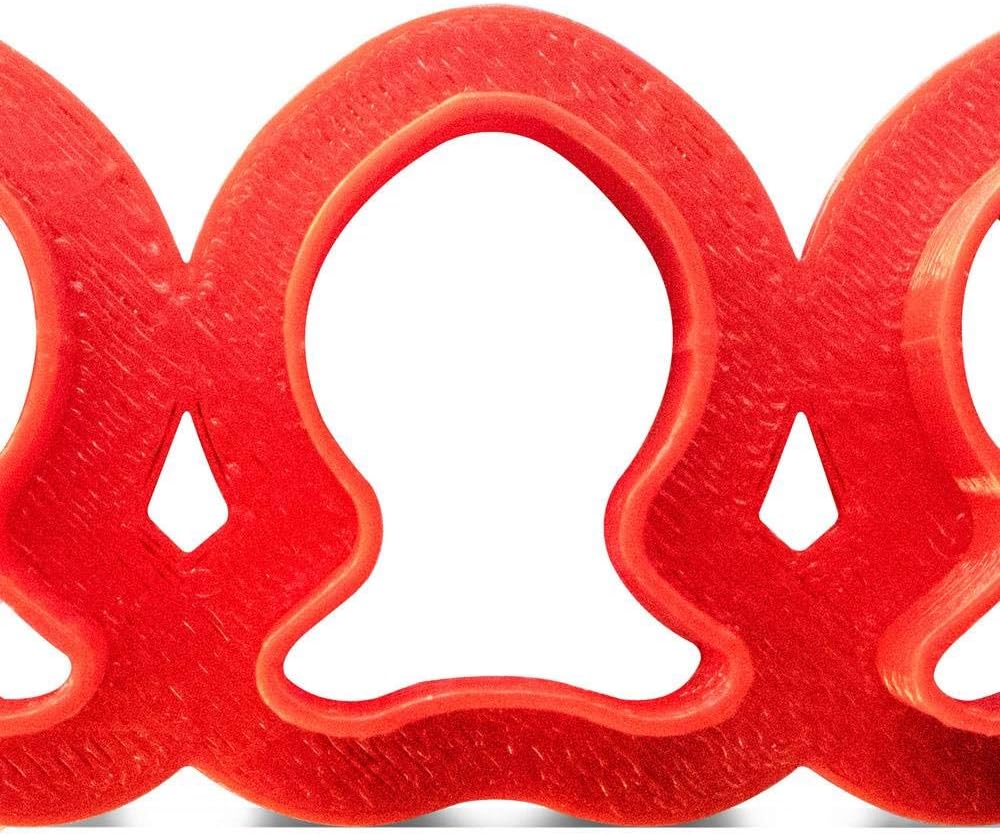 Mini Goldfish Cracker Cookie Cutter 1 Inch - 3d Printed Plastic – Made in the USA - CookieCutterCom Brand - Color May Vary Gold fish Cracker Cutter