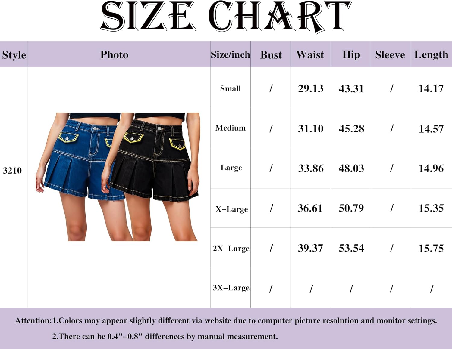 MsavigVice Pleated Jean Shorts for Women Stretch Distressed Frayed Raw Hem Casual Mini Denim Shorts Skorts with Pockets - Image 4