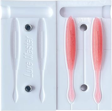 Creature Lure Mold DIY Soft Plastic Fishing Lure Maker for Bass, Durable Composite