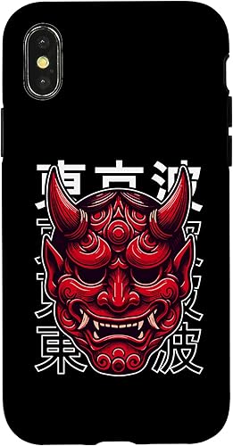 Miniatura 7 de Funda para iPhone 13 Hannya Oni Mask Devil Yokai Demon Oni japonés