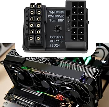 Amazon.com: OTOTEC 1x 12VHPWR 12+4 針電源適配器ATX 3.0 16 針腳GPU