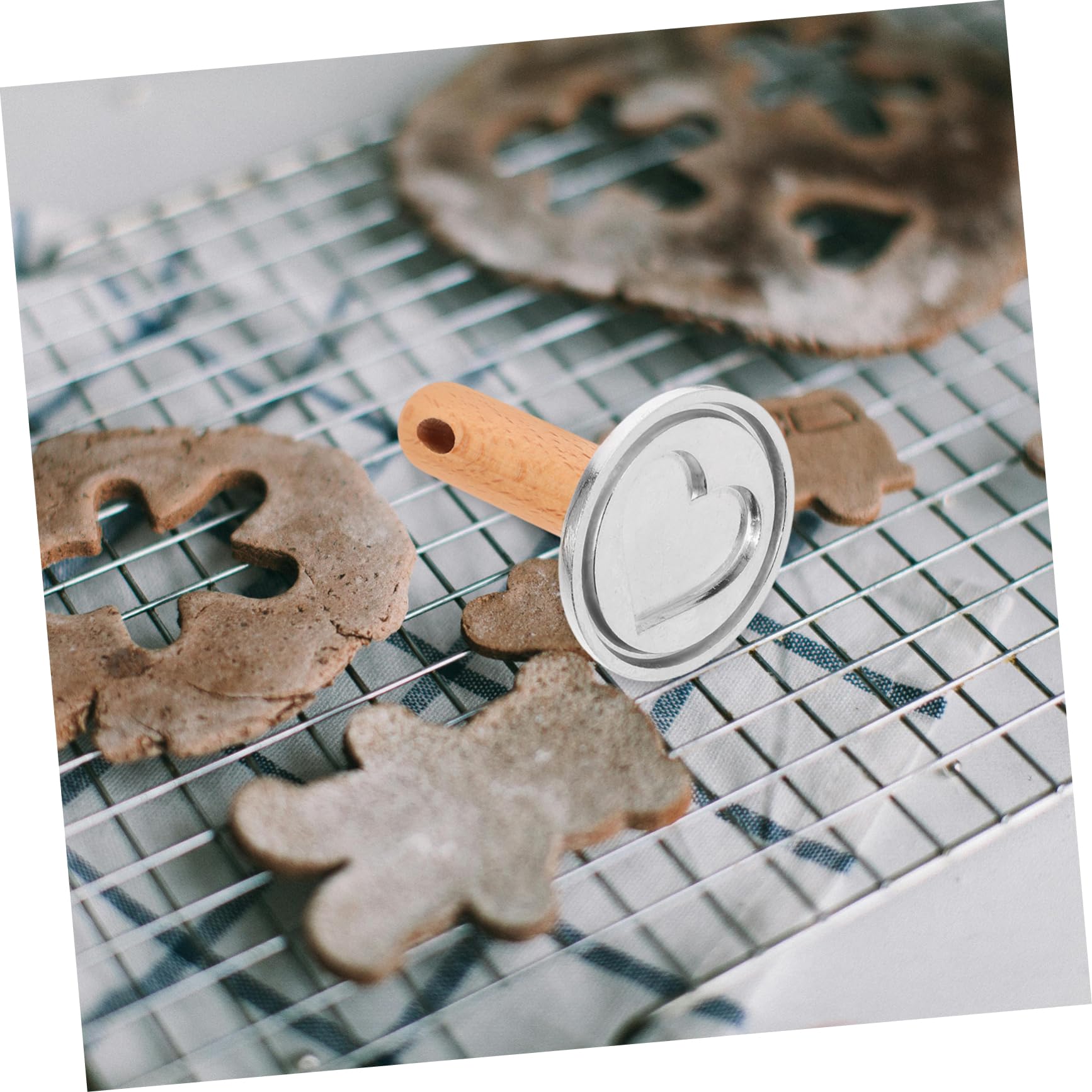 Alipis 8 Moldes Para Galletas Molde Para Hornear 3D Cortadores De Galletas Molde Dulce Herramienta Para Hornear Galletas Suministros Para Hornear En Molde Para Hornear Molde