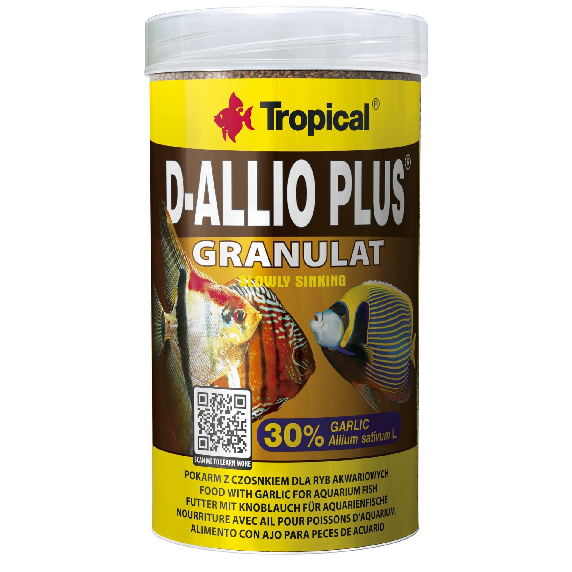Tropical D-Allio Plus Granules for Discus and Other Fish with High Nutritional Requirements, Including Marine Fish 250ml (Item Code- 60624) (B0056PFU3Q) Amazon Price History, Amazon Price Tracker