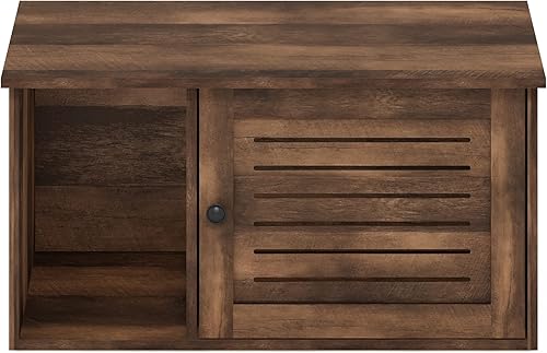 Vista 82 de Furinno Peli Caja de arena pequeña, nogal Columbia Nuez Columbia