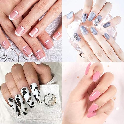 Miniatura 8 de TsMADDTs - Juego de 20 limas de uñas juego de limas de uñas de doble cara para uñas acrílicas naturales 100180 120240 320800 herramientas de