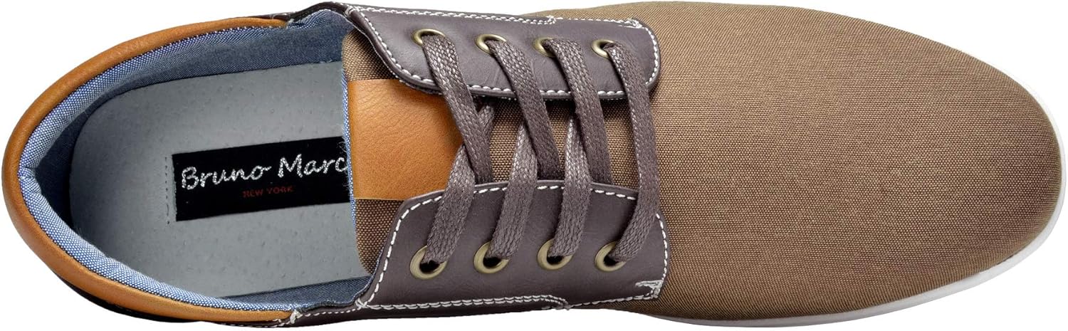 Bruno Marc Men's Rivera Oxfords Shoes Sneakers 7 Dark Brown