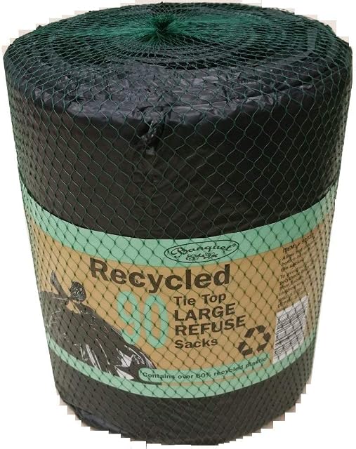 Banquet recycled tie top large refuse sacks by Banquet