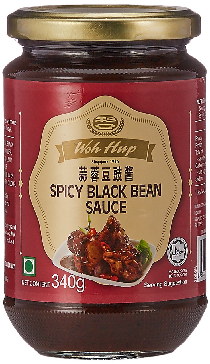Woh Hup Spicy Black Bean Sauce, 340g