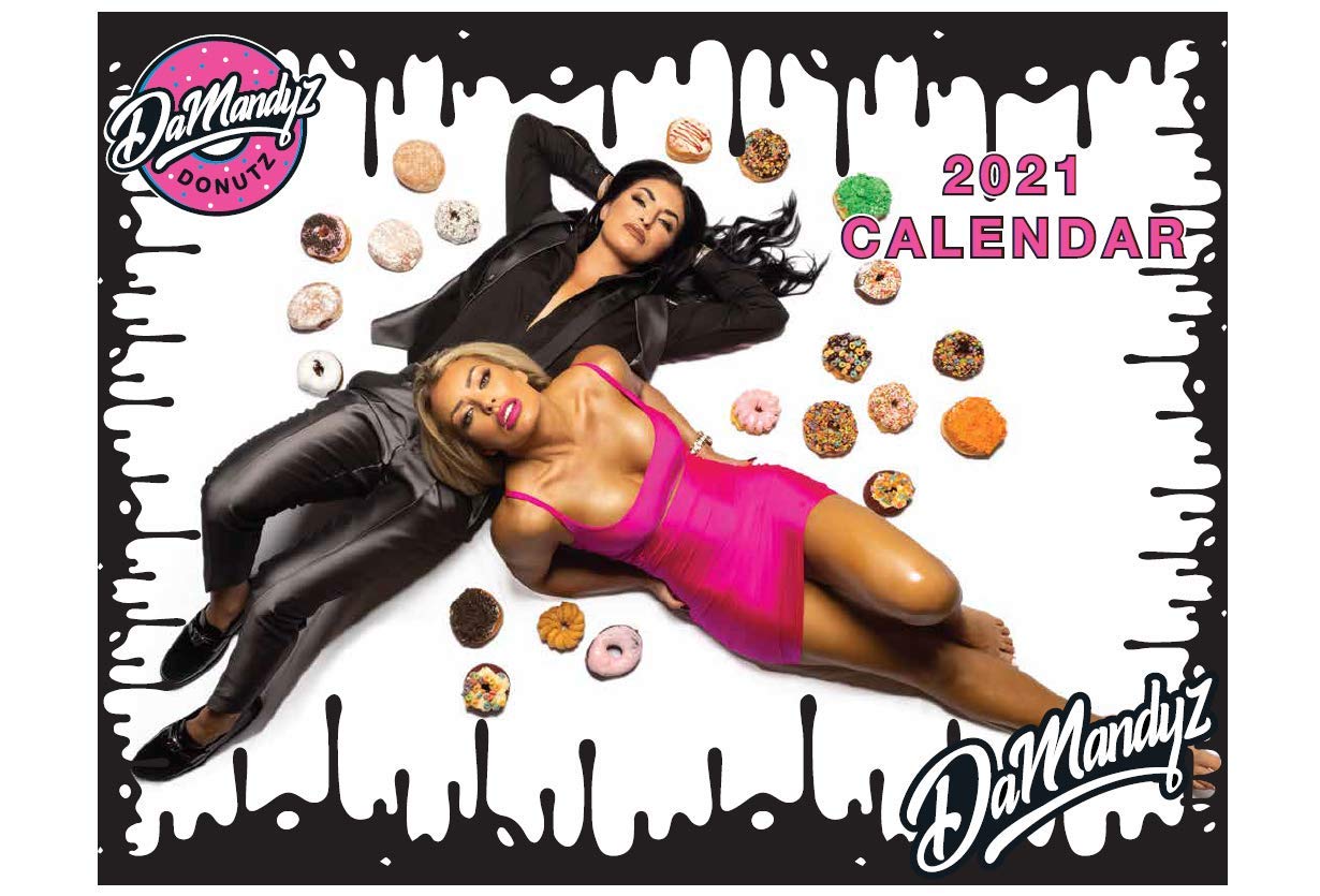 Damandyz 2021 Calendar, Large Wall Calendar 11" x 17" When Open, 12 Months from January to December