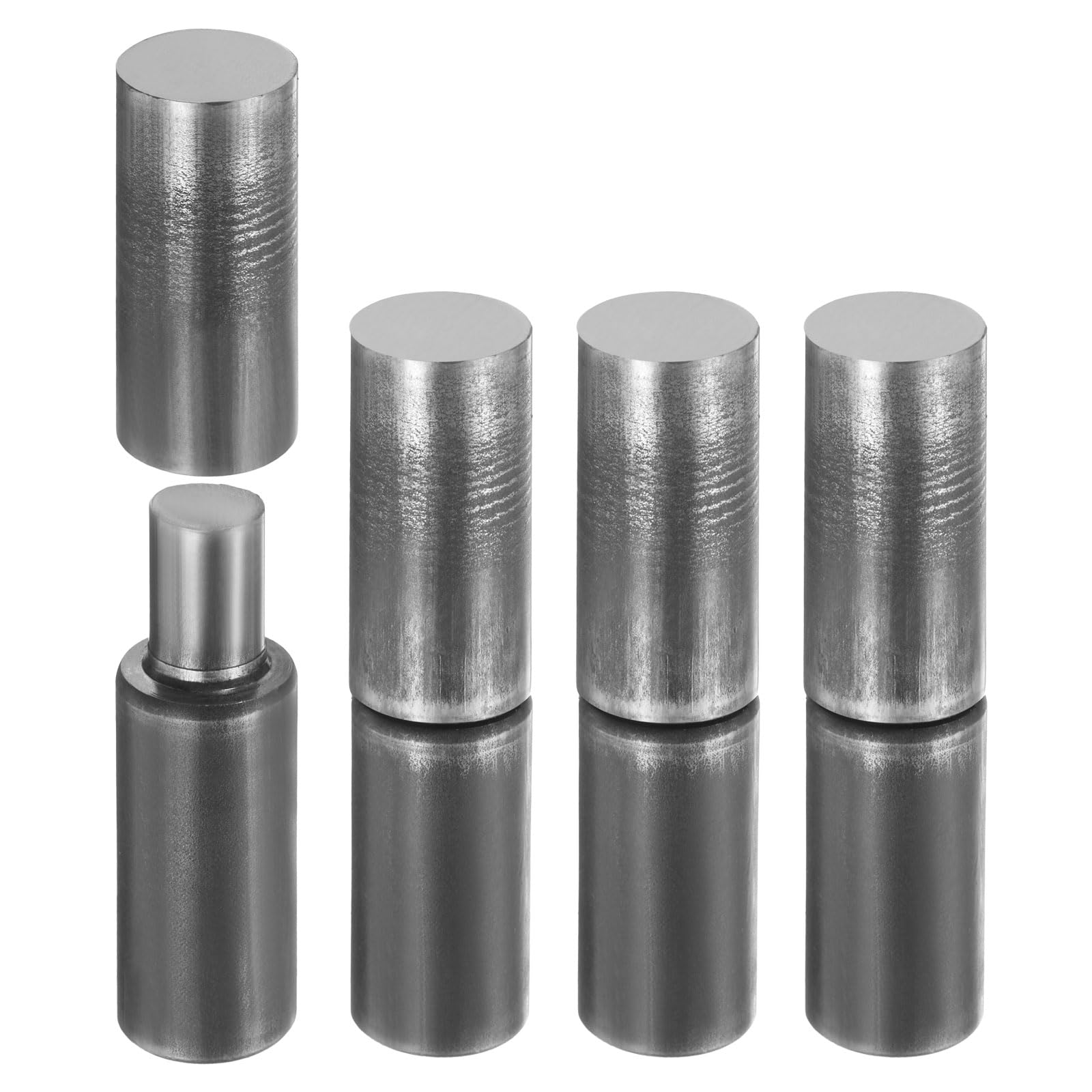 Charnière à barillet soudable en acier au carbone robuste pour portail et rampe métallique