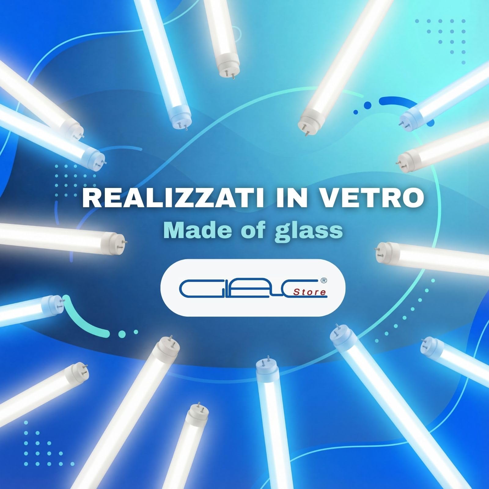 Tubi LED T8 G13 60/90/120/150 cm – Alta Efficienza, Luce Naturale 4000K o Fredda 6000K – Starter Incluso – 360° – Ufficio, Magazzino, Garage (10, 120 cm Luce Naturale 4000K)