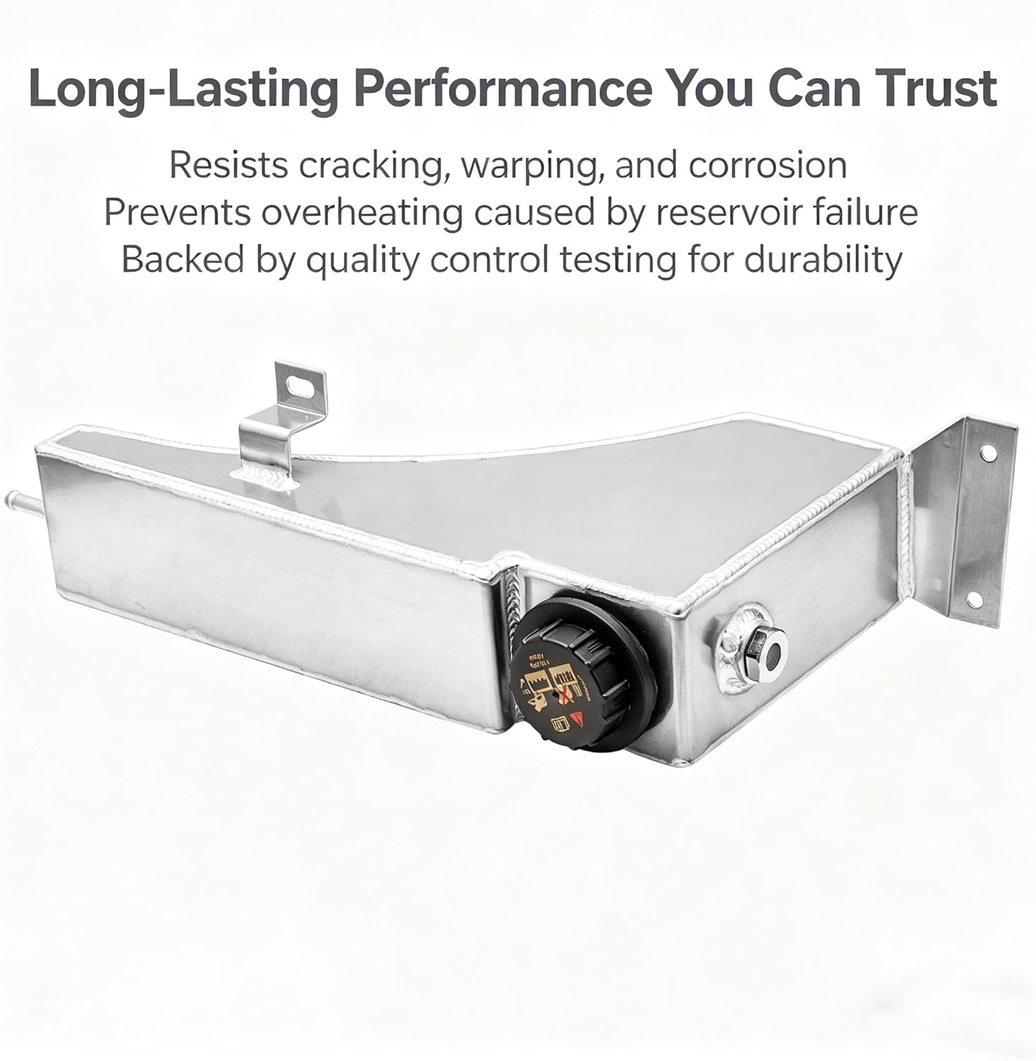 Coolant Reservoir Overflow Tank For 1999 2000 2001 2002 Ford F250 F350 F450 7.3L Tank