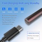 Stylus Pen for ASUS Transformer/Mini/ASUS Zenbook Flip/Pro/ASUS Vivobook Flip/Pro/Duo/ASUS Notebook, Rechargeable MPP 2.0 Tilt Active Pen with 4096 Pressure Sensitivity, Palm Rejection, Red