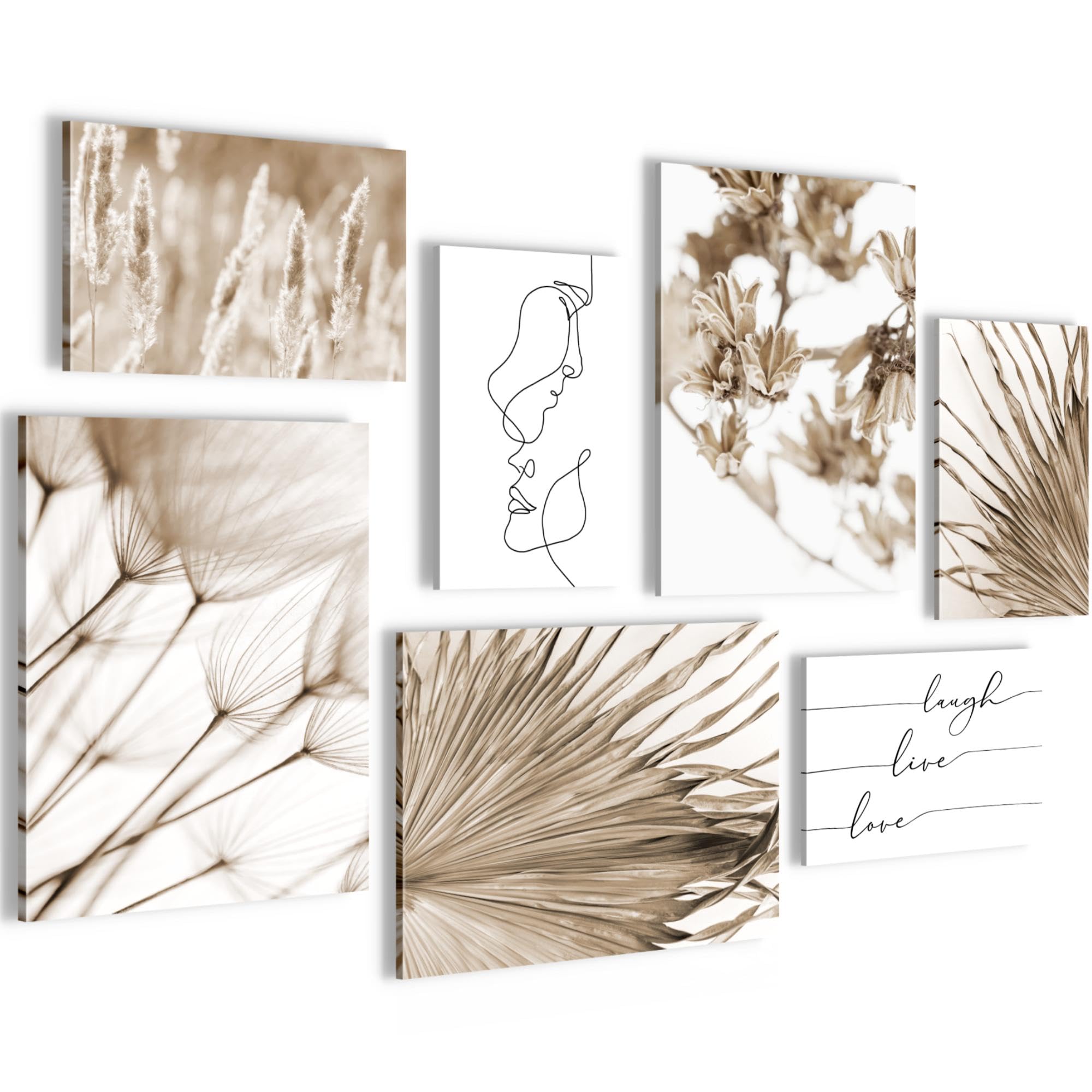 Novart PRÊT À ÊTRE ACCROCHÉ - Tableaux Decoration Set Nature