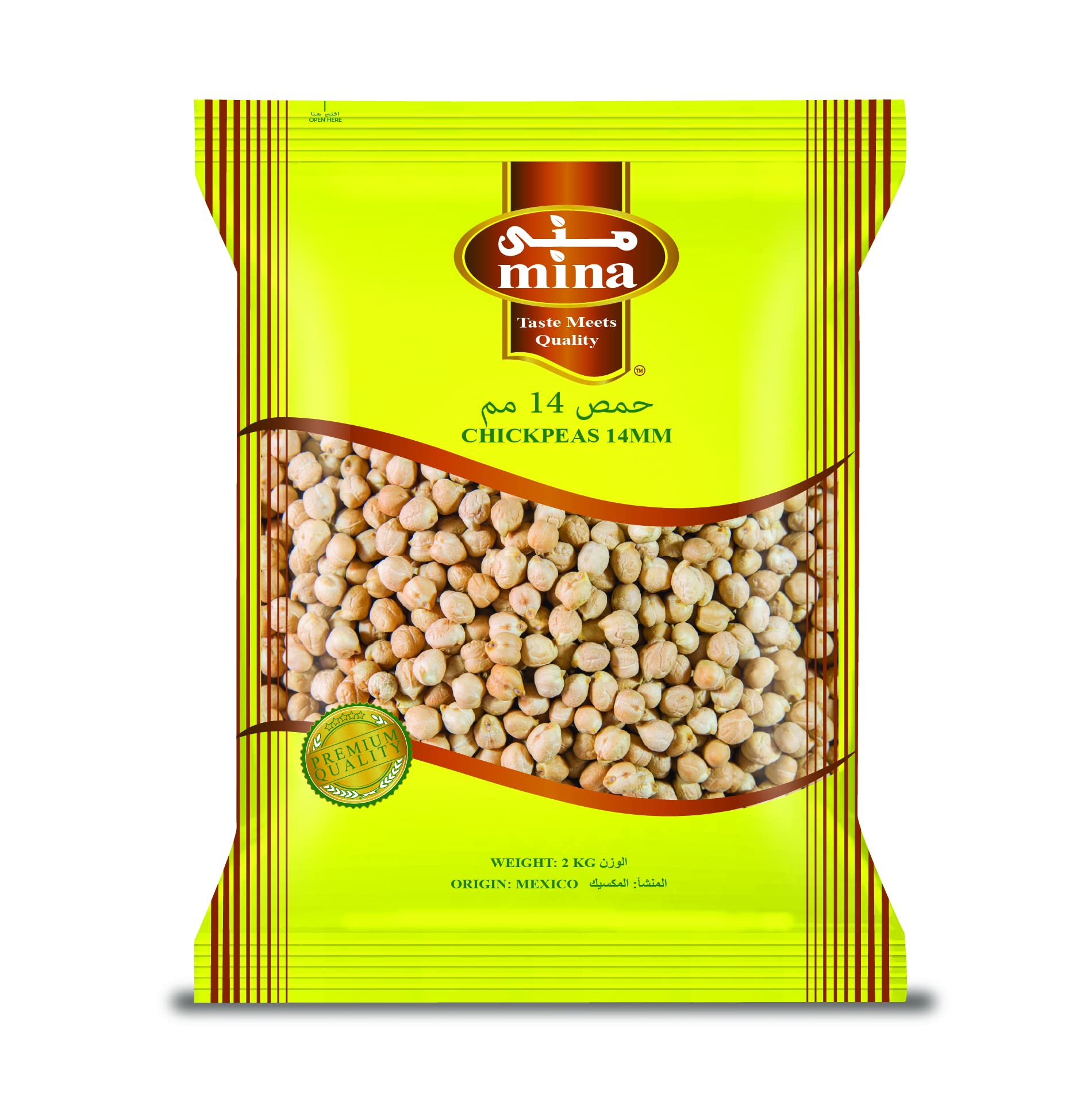 Mina Chickpeas 14Mm 2 Kg